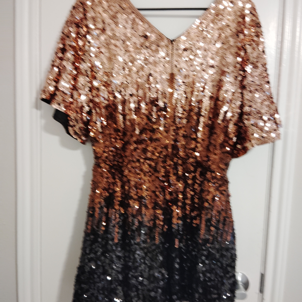 Sequin Ombre Dress